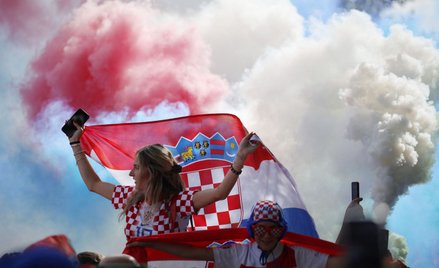 Kibice Chorwacji przed meczem Mistrzostw Świata 2026