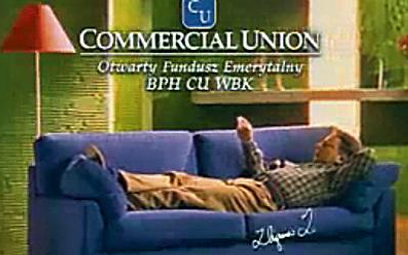 Zbigniew Zamachowski zachwalał fundusz Commercial Union