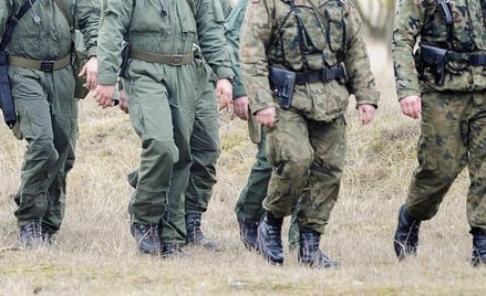 Żołnierze WP.