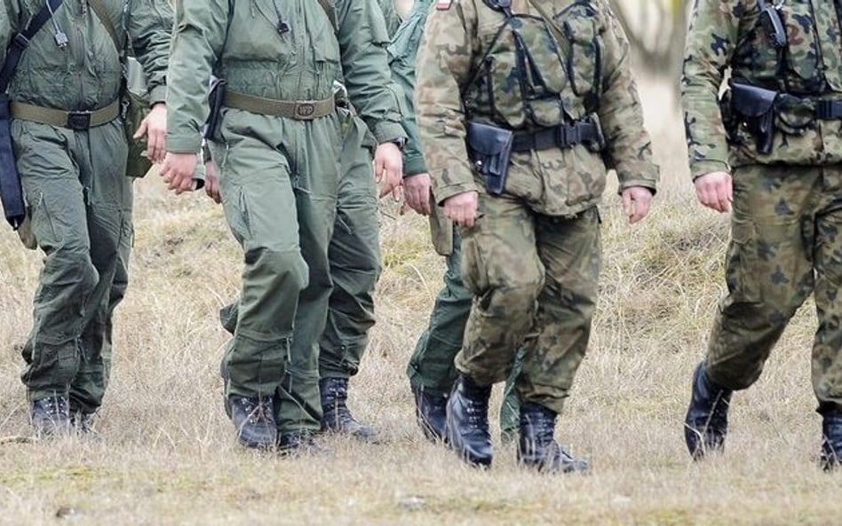 Żołnierze WP.