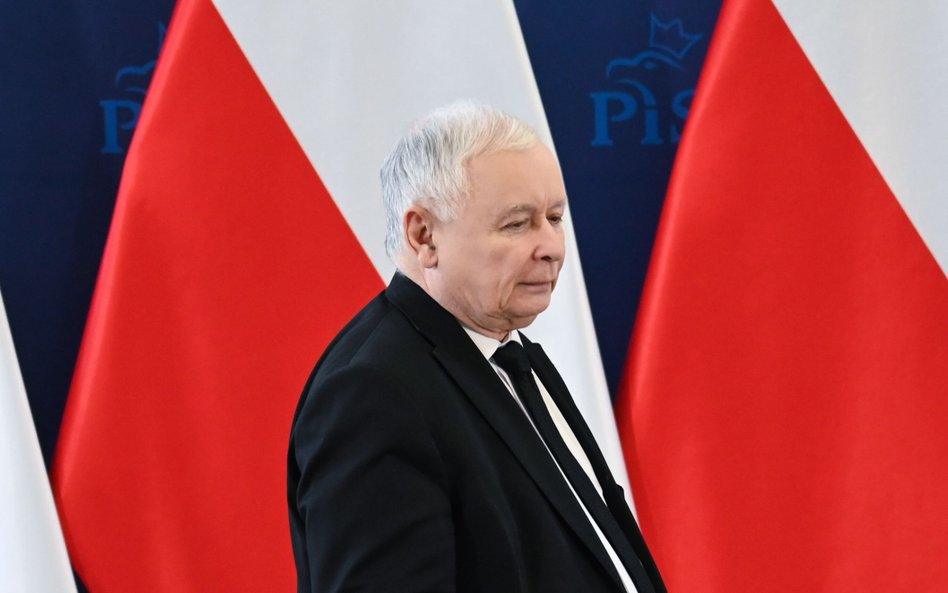 Prezes PiS Jarosław Kaczyński