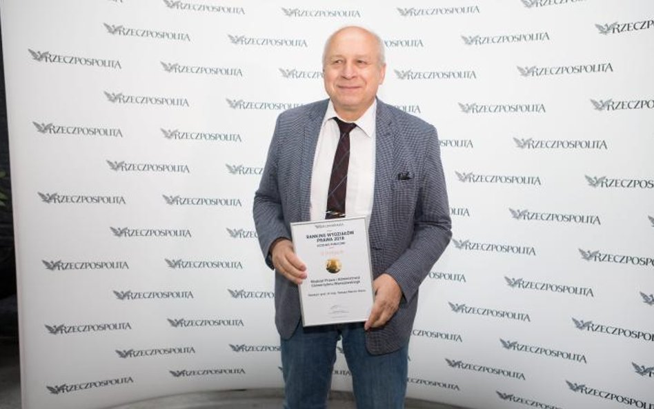 Tomasz Giaro, dziekan Wydziału Prawa i Administracji Uniwersytetu Warszawskiego