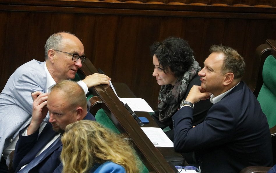 Politycy Lewicy w sejmowych ławach