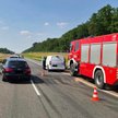 Trasa w kierunku Warszawy jest zamknięta do dodwołania