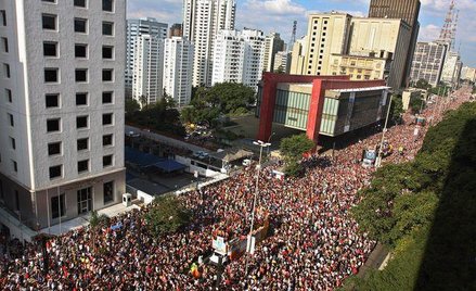 Parada gejów w Sao Paulo