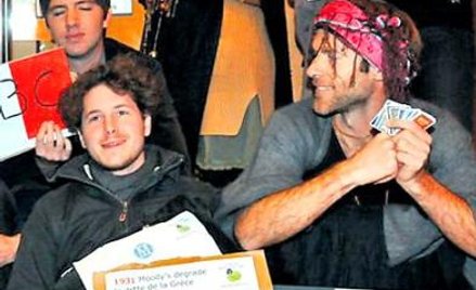 Agencje ratingowe budzą niechęć również młodych spod znaku „oburzonych”. Na zdjęciu październikowa p