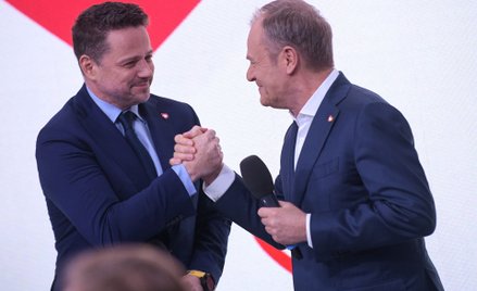 Rafał Trzaskowski i Donald Tusk