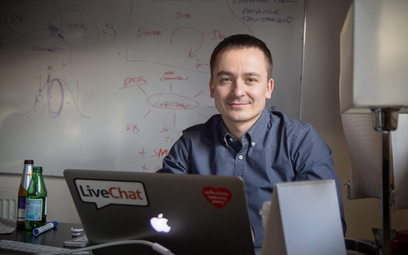 Na 3,3 mld zł wyceniany jest obecnie na giełdzie LiveChat, którego prezesem jest Mariusz Ciepły. W c