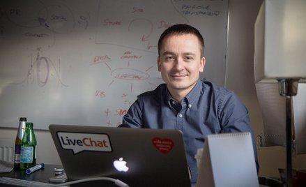 Na 3,3 mld zł wyceniany jest obecnie na giełdzie LiveChat, którego prezesem jest Mariusz Ciepły. W c
