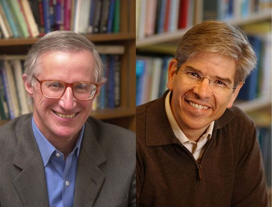 William Nordhaus (L), Paul Romer (P)