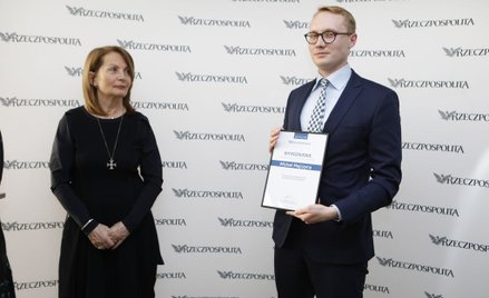 Prof. Elżbieta Chojna-Duch i Michał Majczyna