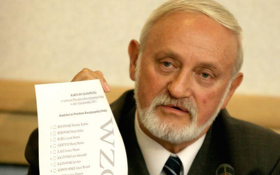 Kazimierz Czaplicki, sekretarz PKW