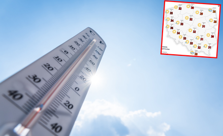 W czwartek temperatura na zachodzie Polski może sięgnąć nawet 36 stopni Celsjusza