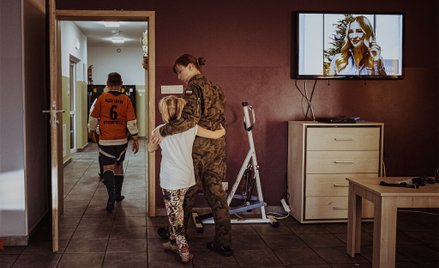 Żołnierze w Placówce Opiekuńczo – Wychowawczej nr 1 w Gostycynie (kujawsko – pomorskie)