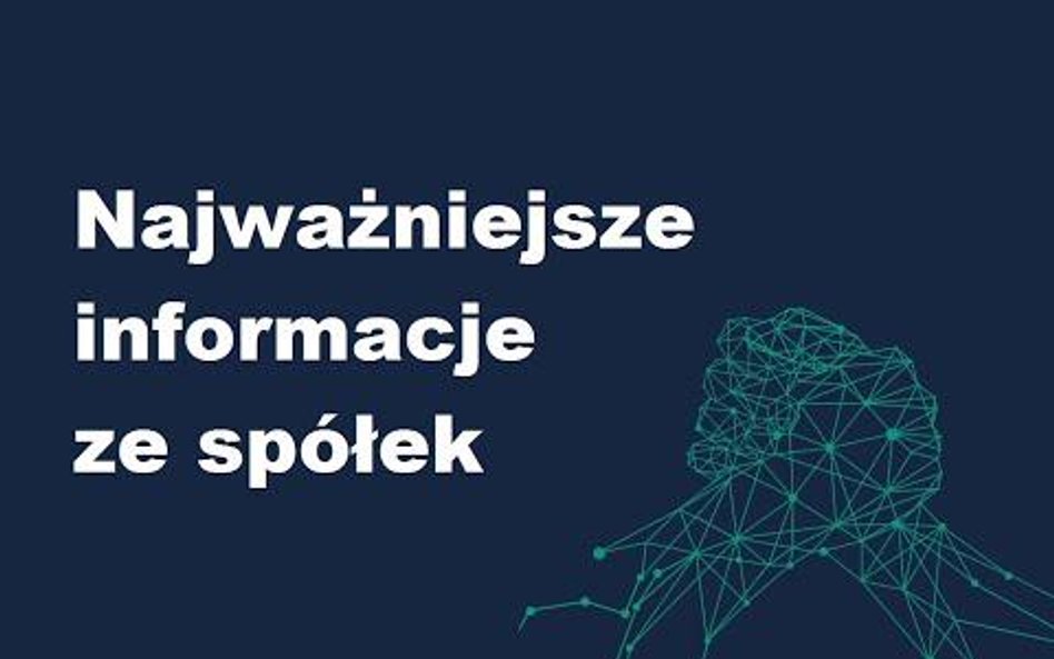 Które informacje ze spółek są najważniejsze?