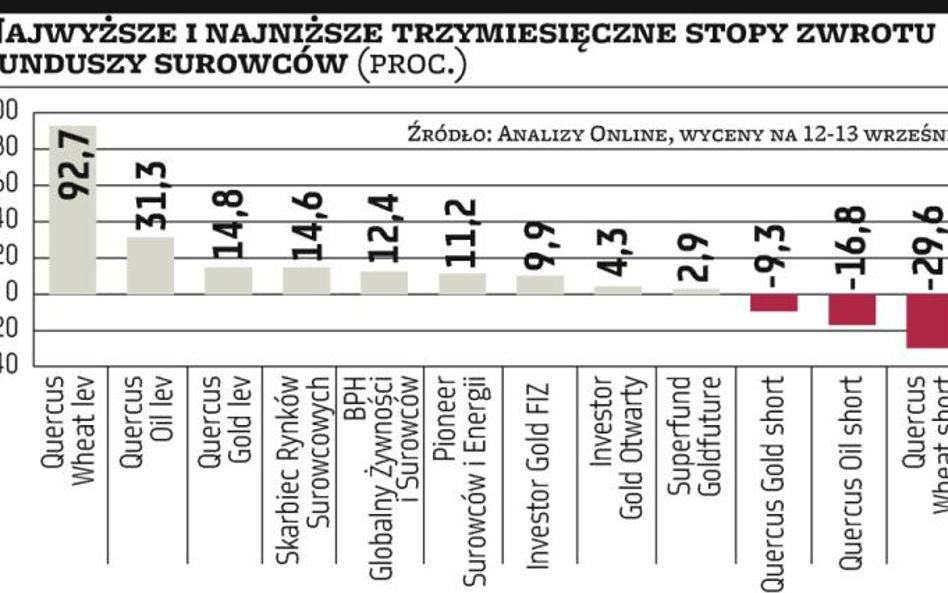 Surowce dadzą jeszcze zarobić