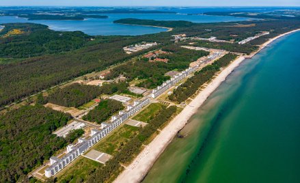 Ośrodek w Prorze na wyspie Rugia ma długość 4,5 kilometra.