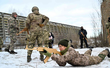 Ćwiczenia ukraińskich rezerwistów