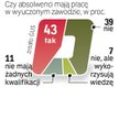 Pierwsza praca nie w zawodzie