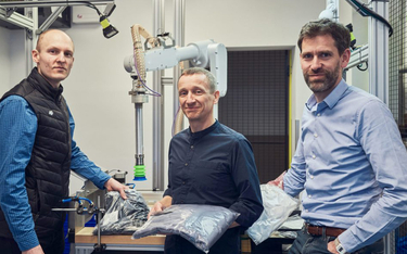 Nomagic rozwija systemy robotyczne i SI. Współzałożyciel firmy Marek Cygan (od lewej) uważa, że aby 