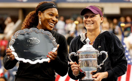 Serena Williams z Samanthą Stosur
