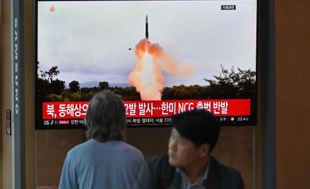 Południowokoreańska telewizja informuje o próbie rakietowej Korei Północnej