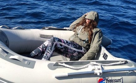 Dwa dni dryfowała na morzu. Żywiła się cukierkami