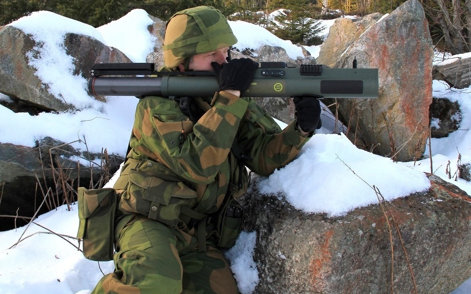 Granatnik M72 skandynawskiej formy Nammo. Fot./Nammo.