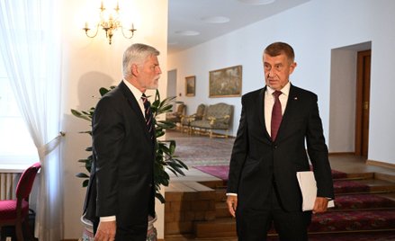 Prezydent Petr Pavel i premier Andrej Babisz