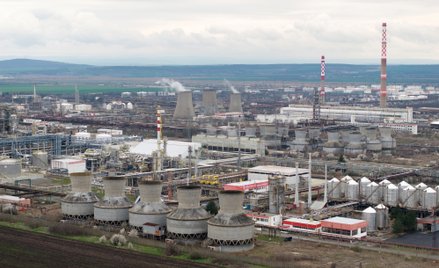 Rafineria ropy naftowej Łukoil Neftohim Burgas AD w pobliżu Burgas w Bułgarii