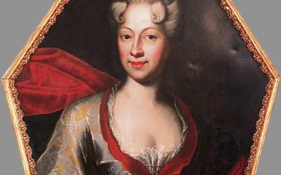 Luzie Caroline von Troschke, 1680–1719. Olej blacha cynowa. Dawny zbór ewangelicki w Klępsku.