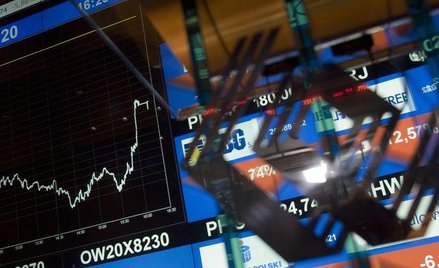 Spadki na warszawskiej giełdzie