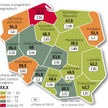 W dziewięciu województwach zawarto umowy na więcej niż 50 proc. budżetu programu operacyjnego. Średn