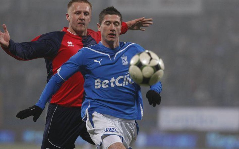 Gwiazda Lecha Poznań Robert Lewandowski