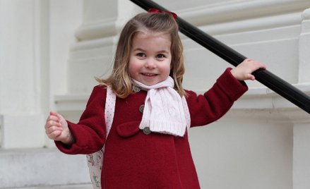 Księżniczka Charlotte poszła do przedszkola