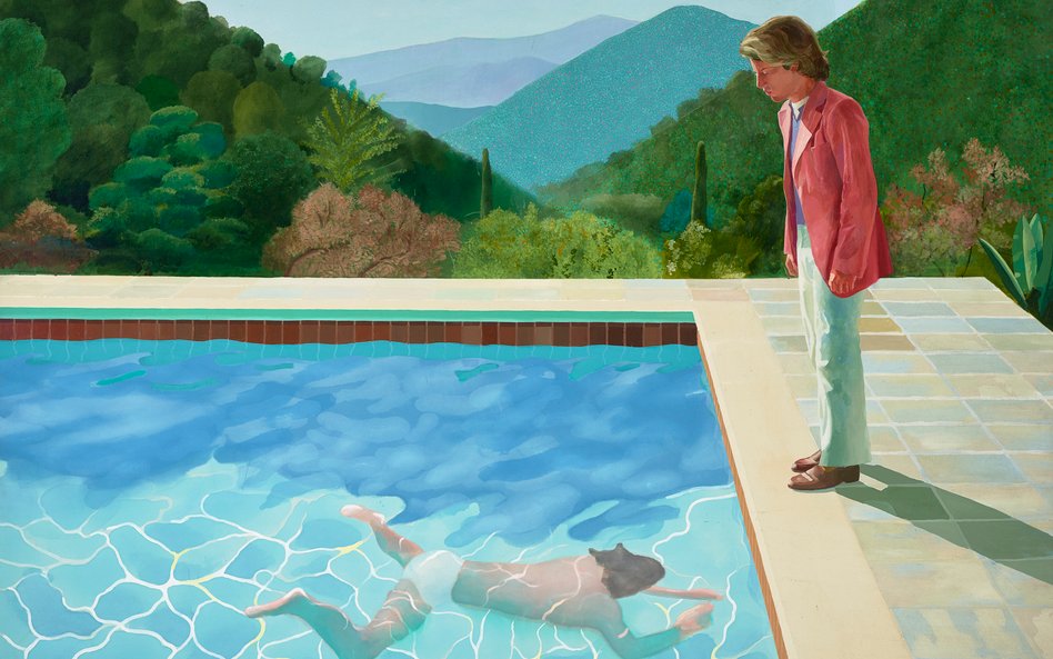 Portrait of an Artist (Pool with Two Figures)’1972 Lewis Collection © David Hockney