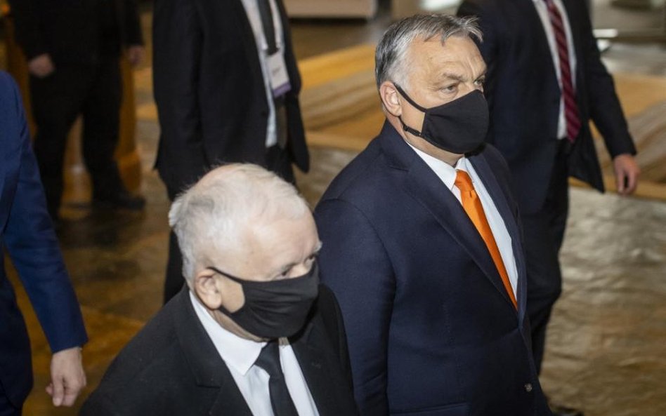 Jarosław Kaczyński i Viktor Orban