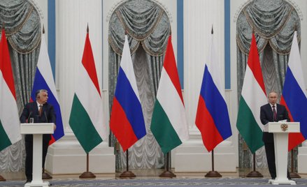 Władimir Putin spotkał się we wtorek z Viktorem Orbanem