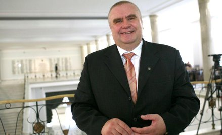 Janusz Dzięcioł w 2008 roku, jako poseł