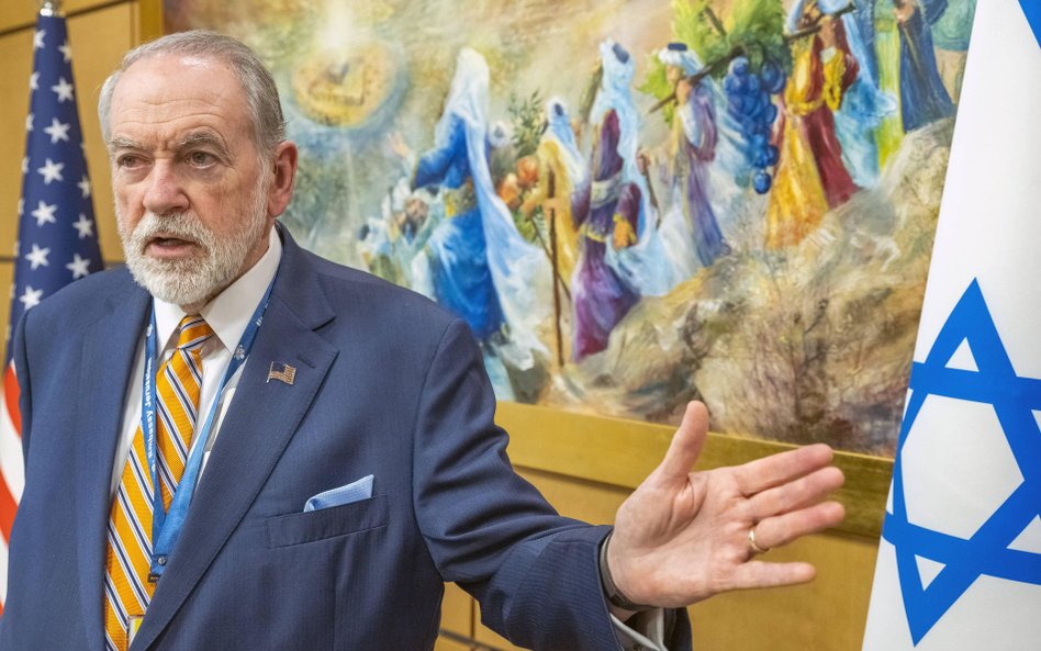 Ambasador USA w Izraelu Mike Huckabee