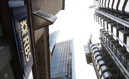 Szkocki bank głęboko pod kreską