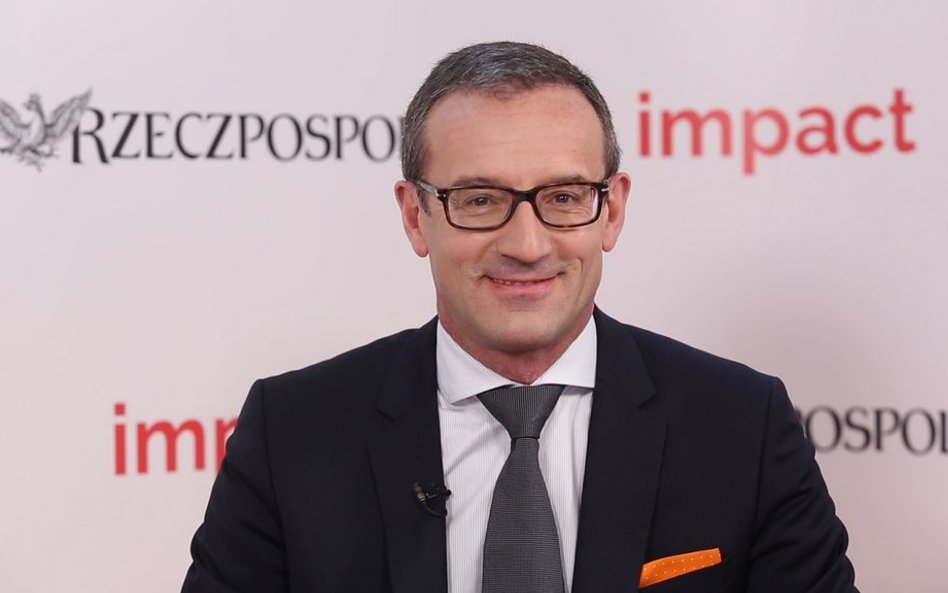 Jean-François Fallacher, prezes Orange Polska podczas Impact'19 w Krakowie