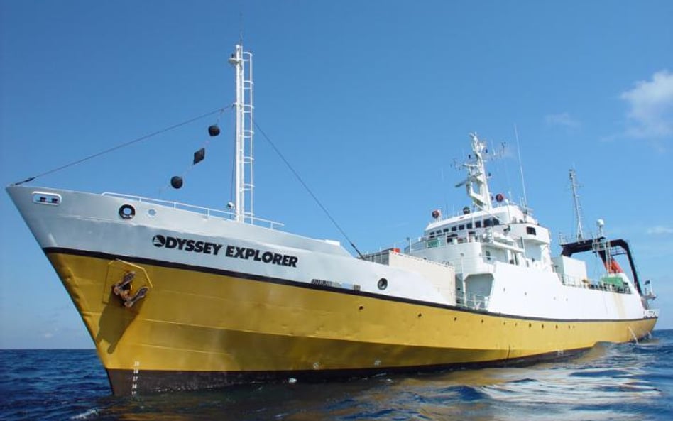 Odyssey Explorer to flagowy okręt spółki. jednostka brała m.in. udział w poszukiwaniach wraku „SS Ga