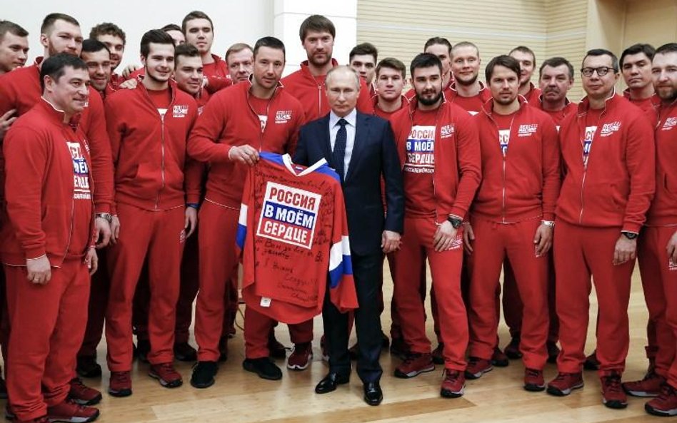 Olimpijczycy Putina mają Rosję w sercu