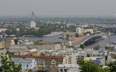 Kijów, widok na rzekę Dniepr
