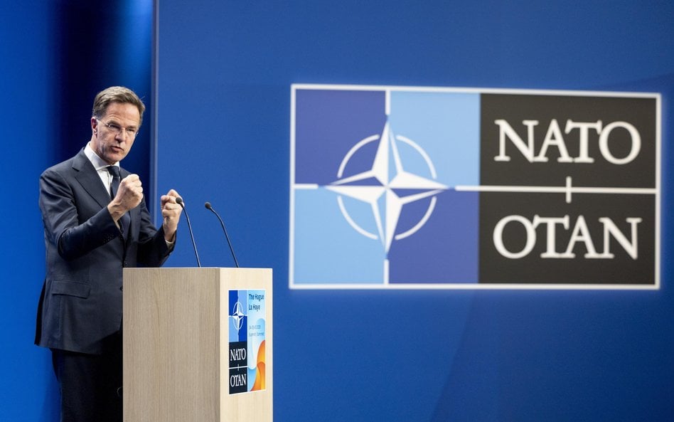 Mark Rutte, sekretarz generalny NATO