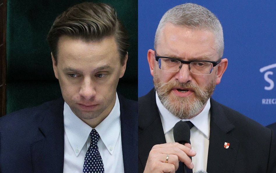 Wicemarszałek Sejmu Krzysztof Bosak (Konfederacja) skomentował zachowanie europosła Grzegorza Brauna