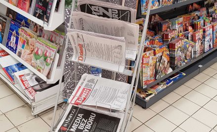 W proteście brały udział także dzienniki Polska Press, przejmowane przez Orlen