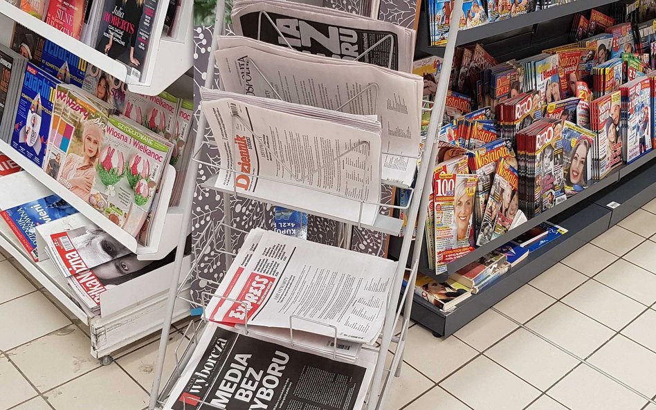 W proteście brały udział także dzienniki Polska Press, przejmowane przez Orlen