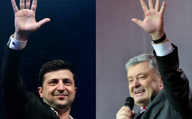 W niedzielę wybory na Ukrainie. Komik utrzymuje przewagę w sondażach